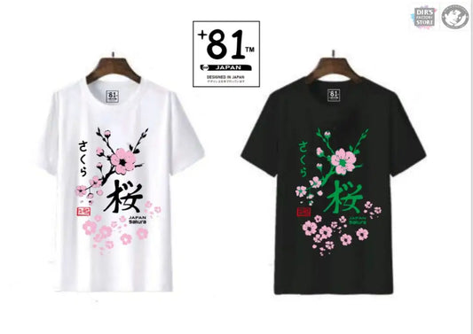 Ts-40P81Df Japan Sakura Shirts & Tops