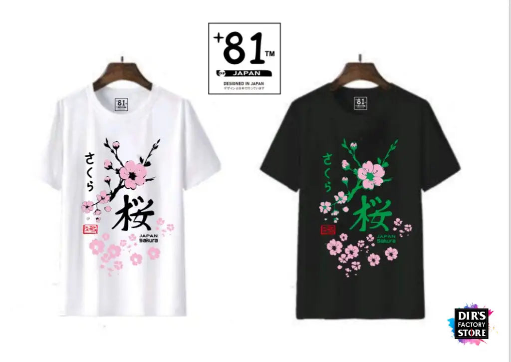 Ts-40P81Df Japan Sakura Shirts & Tops