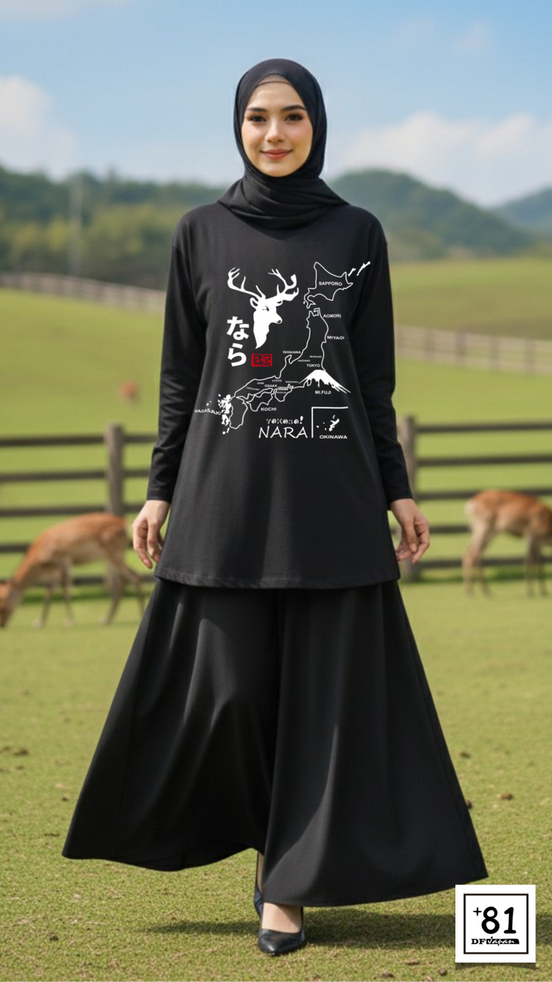 T-SHIRT YOKOSO NARA TL-17P81DF