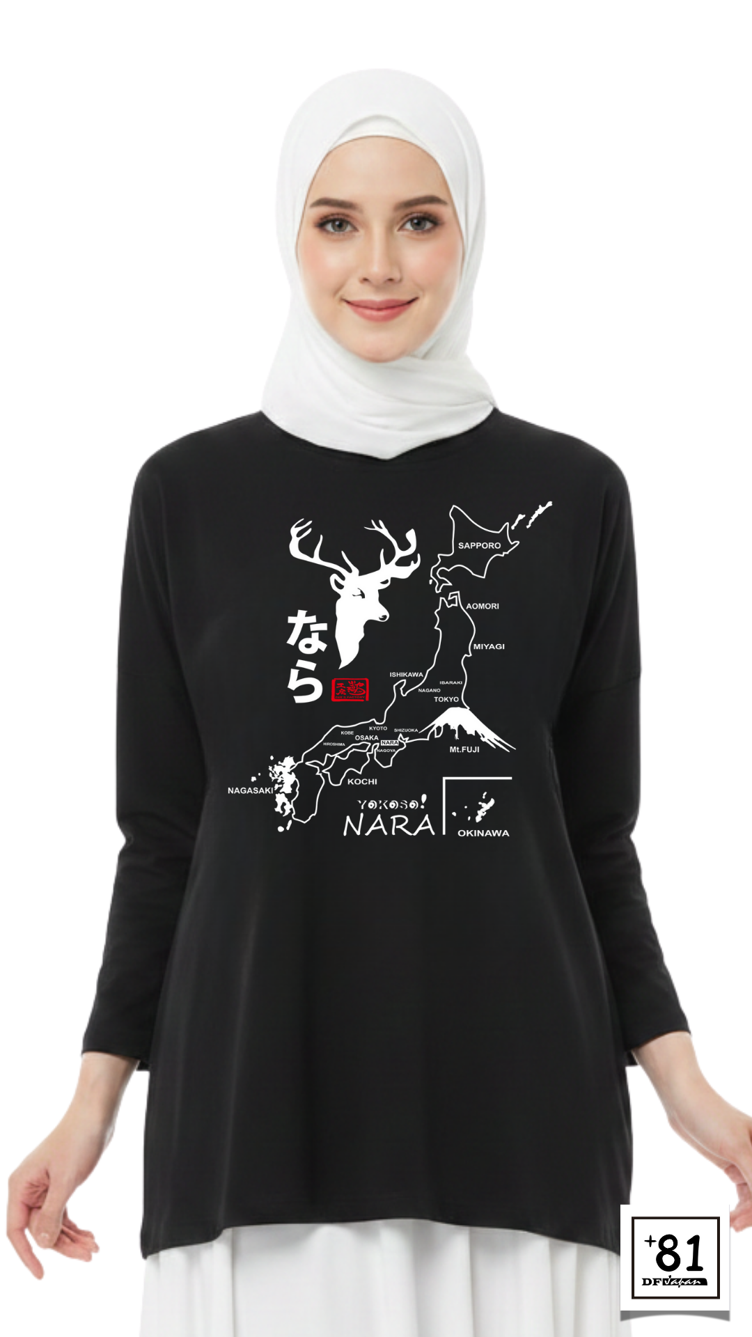 T-SHIRT YOKOSO NARA TL-17P81DF