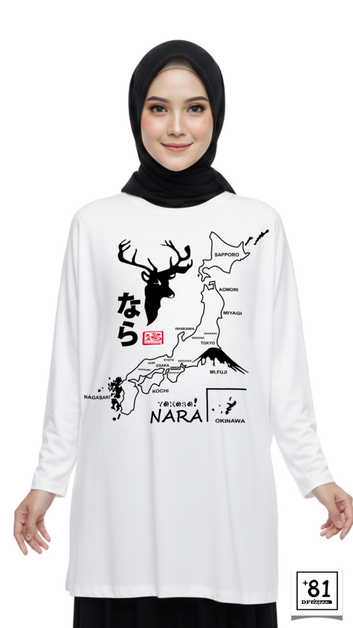 T-SHIRT YOKOSO NARA TL-17P81DF