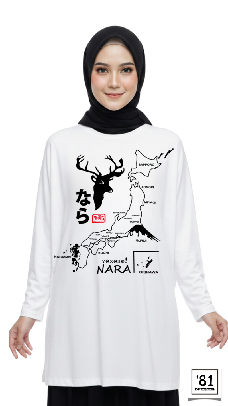 T-SHIRT YOKOSO NARA TL-17P81DF